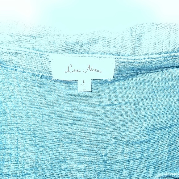 cropped button up shirt - Picture 2 of 2